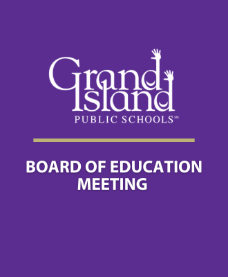  GIPS Board of Education Meeting w/ purple background